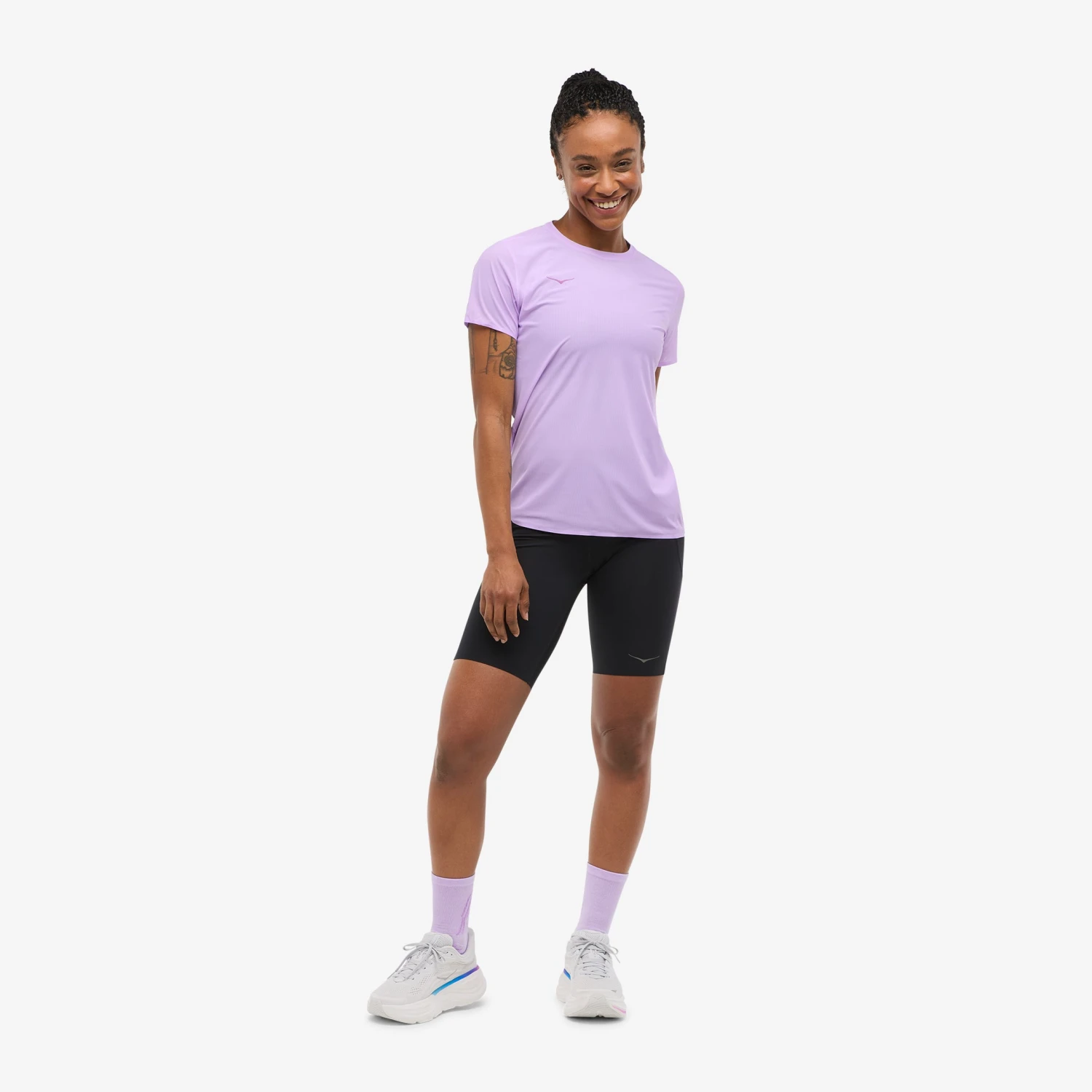 Hoka One One Hoka - Airolite Run Short Sleeve - Femme(Hoka W Airolite Run Short Sleeve Femme 1151084) 7 Hoka One One Hoka - Airolite Run Short Sleeve - Femme(Hoka W Airolite Run Short Sleeve Femme 1151084) - Image 5