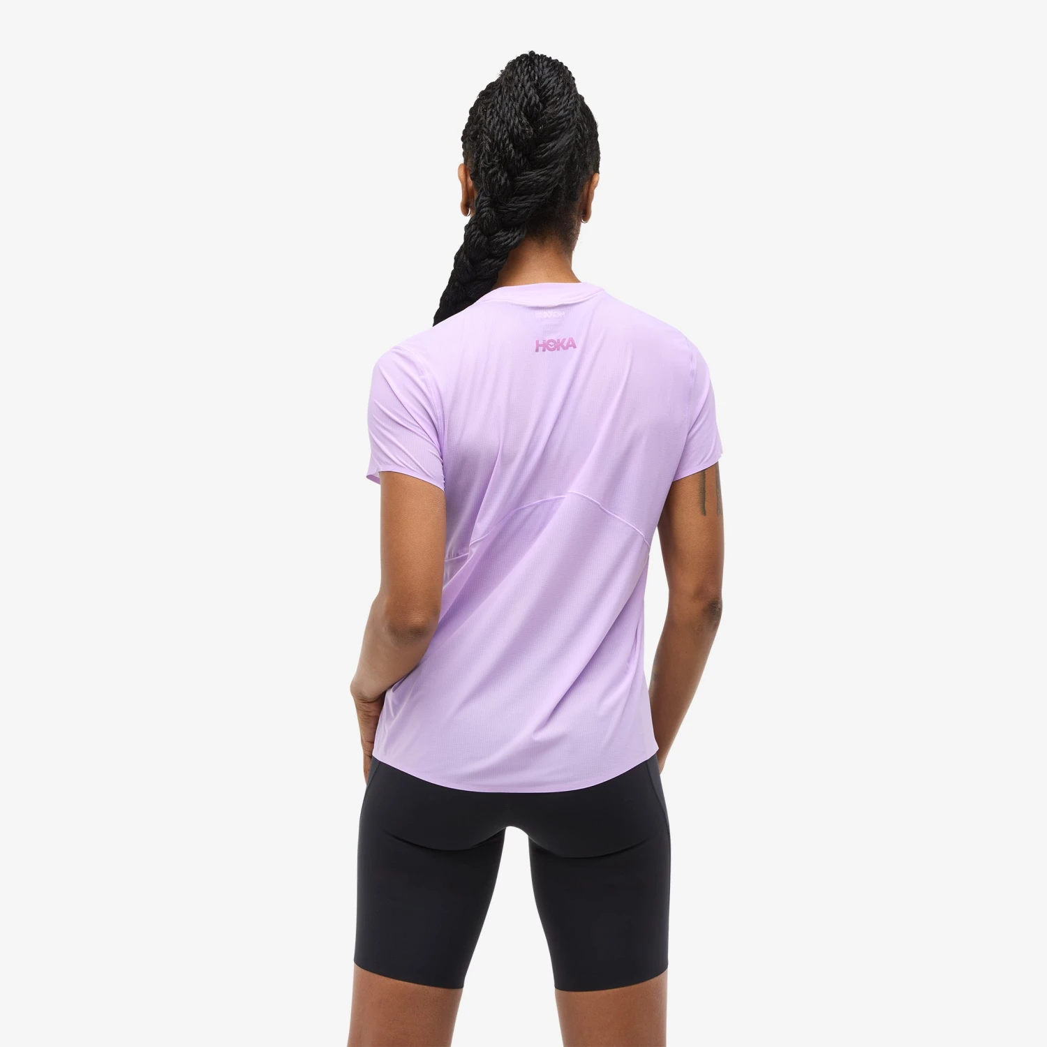 Hoka One One Hoka - Airolite Run Short Sleeve - Femme(Hoka W Airolite Run Short Sleeve Femme 1151084) 4 Hoka One One Hoka - Airolite Run Short Sleeve - Femme(Hoka W Airolite Run Short Sleeve Femme 1151084) - Image 2