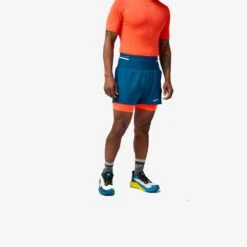 Brooks - High Point 5" 2-in-1 Short 2.0 - Homme(Brooks High Point 5 2 In 1 Short 2 0 Ss24 Homme 211495)