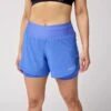 Brooks - Chaser 5" 2-in-1 Short 2.0 - Femme(Brooks Chaser 5 2 In 1 Short 2 0 Femme 221706) -Lecoureur Nordique Soldes 221706 439 MF Chaser 5in 2in1 Short 2