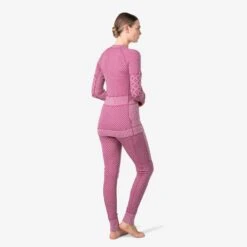 Kari Traa - Smekker Long Sleeve Baselayer - 100% Merino Wool(Kari Traa Smekker Long Sleeve Baselayer 100 Merino Wool Fw23 Femme 622682) -Lecoureur Nordique Soldes 622682 Plum 6