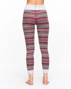 Kari Traa - Silja Baselayer Pants - 100% Merino Wool(Kari Traa Silja Baselayer Pants 100 Merino Wool Fw23 Femme 622911) -Lecoureur Nordique Soldes 622911 GreyM model 2