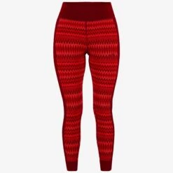Kari Traa - Silja Baselayer Pants - 100% Merino Wool(Kari Traa Silja Baselayer Pants 100 Merino Wool Fw23 Femme 622911) -Lecoureur Nordique Soldes 622911 rouge product 1