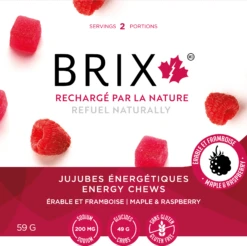 Brix - Jujubes Énergétiques 59g (Boîte De 12)(Brix Jujube Energetique 59g Boite)