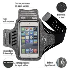 Life Sport Gear - Vortex Brassard Gris(Life Sport Gear Vortex Brassard Gris) -Lecoureur Nordique Soldes LS ECO VRTX05 6