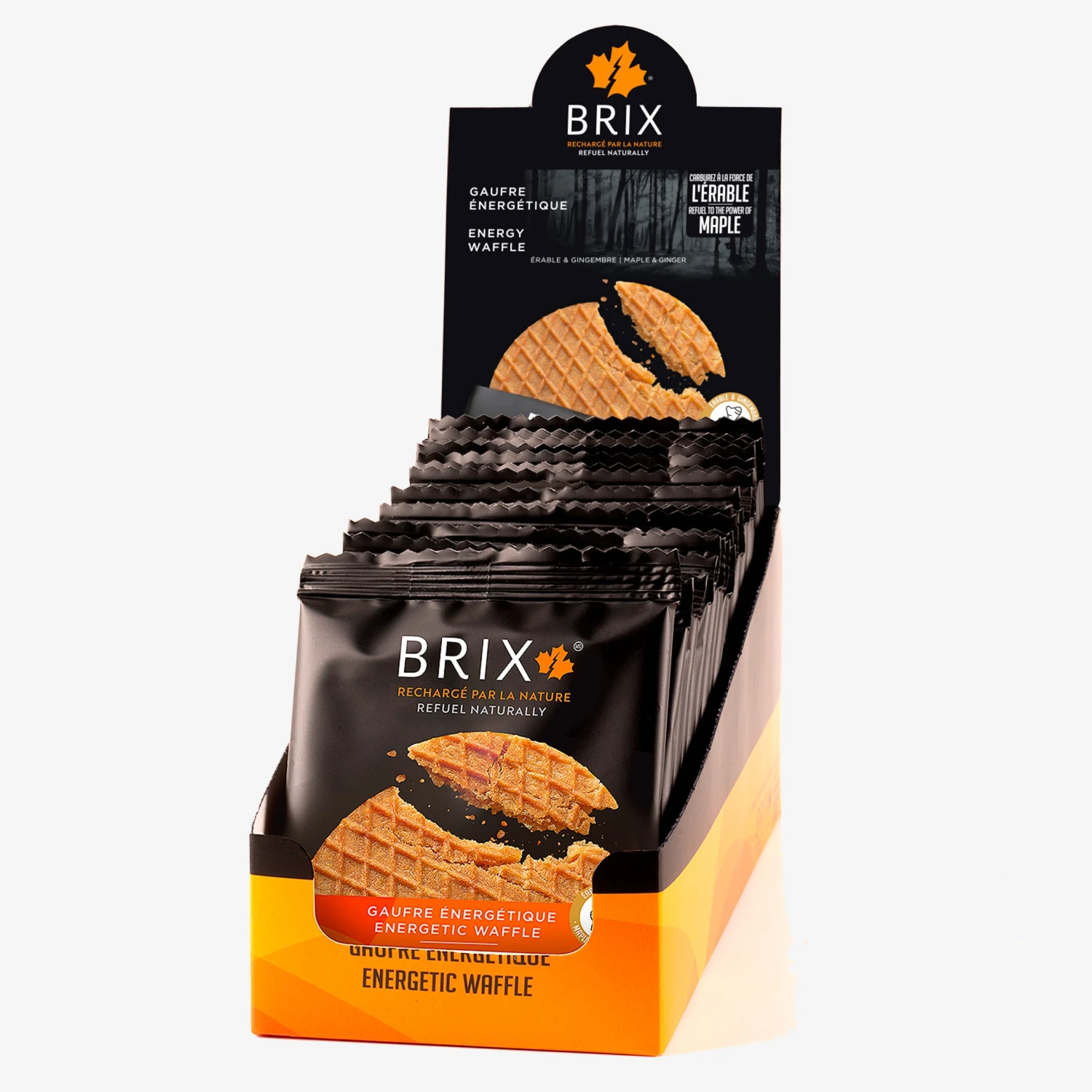 Brix - Gaufre énergétique 30g (Boîte De 24 Unités)(Brix Gaufre Energetique 30g Boite) 8 Brix - Gaufre énergétique 30g (Boîte De 24 Unités)(Brix Gaufre Energetique 30g Boite) - Image 6