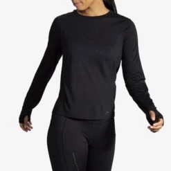 Brooks - Distance Long Sleeve - Femme(Brooks Distance Long Sleeve Femme Ss22 221543) -Lecoureur Nordique Soldes brooks distance long sleeve femme le coureur nordique 3 05c2081a 318e 4299 a260 8841328e371e